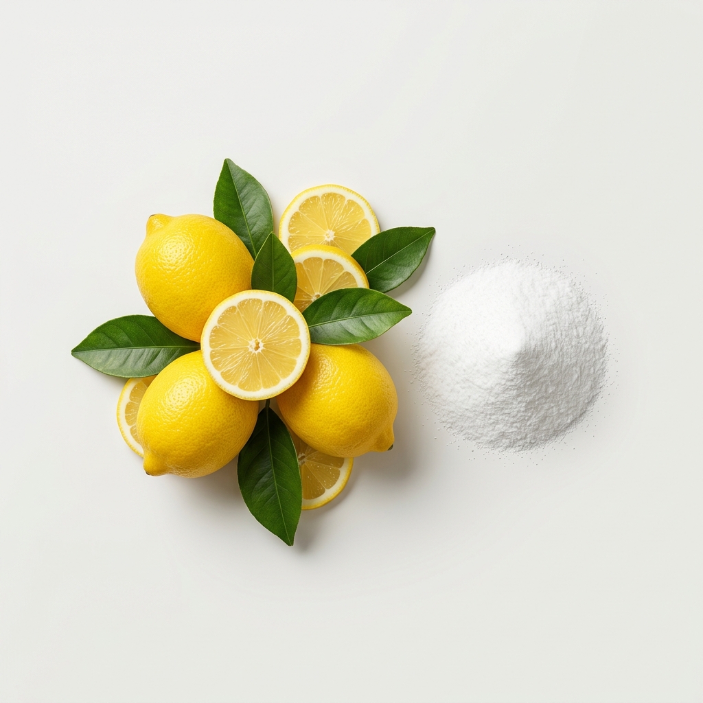 Magnesium citrate lemons and powder